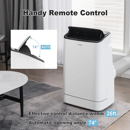 15000 BTU Portable Air Conditioner with APP Control and Heat - White - Portable Air Conditioners
