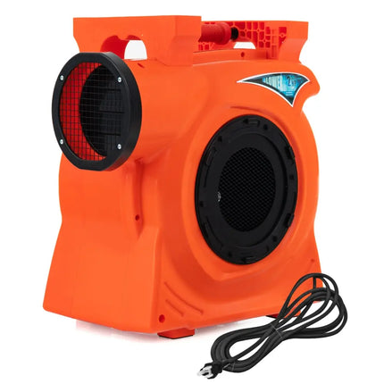 1500W 2 HP Commercial Air Blower for Giant Outdoor Inflatable Bounce House - Orange - Air Blowers
