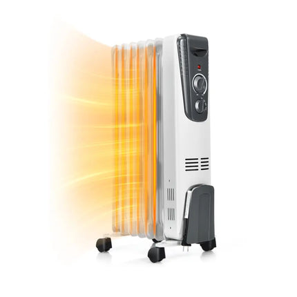 1500W Electric Space Heater with Adjustable Thermostat - Oasis Home Essentials