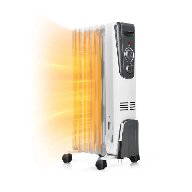 1500W Electric Space Heater with Adjustable Thermostat - Oasis Home Essentials