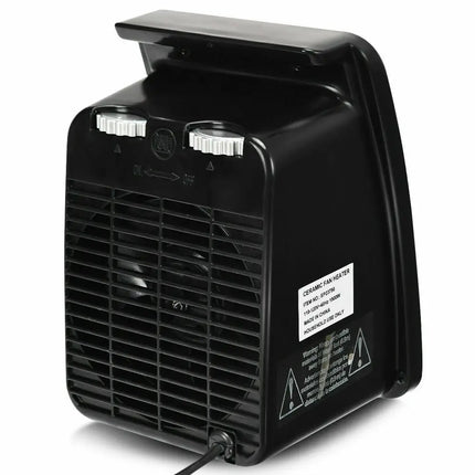1500W Portable Safety Shut-Off Electric PTC Space Heater - Space Heaters