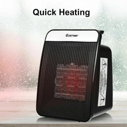 1500W Portable Safety Shut-Off Electric PTC Space Heater - Space Heaters