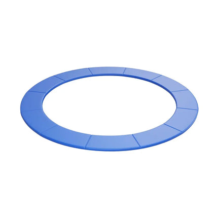 16 Feet Waterproof and Tear-Resistant Universal Trampoline Safety Pad Spring Cover-Blue - Blue - Trampoline Accessories