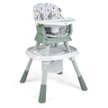 16-in-1 Baby High Chair with Activity Center and Booster Seat for Babies and Toddlers-Light Green - Light Green - High