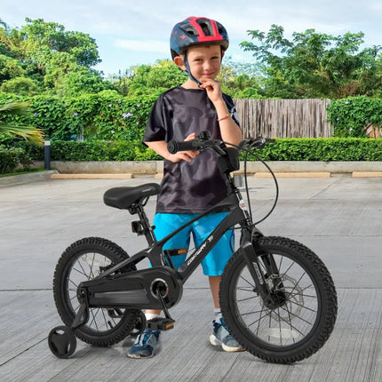 16 Inch Kids Bike Lightweight with 2 Removable Training Wheels for Aged 4 - 7 - 16 inches - Oasis Home Essentials