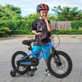 16 Inch Kids Bike Magnesium Alloy Training Bicycle Adjustable for 4 to 7 Years Old - 16 inches - Oasis Home Essentials