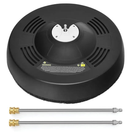 16 Inch Pressure Washer with 2 Spray Nozzles and 1/4-inch Quick-connect Extension Wands Costway