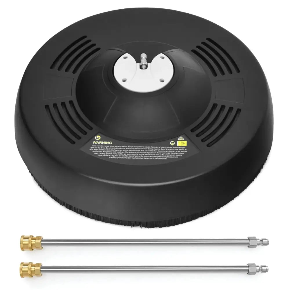 16 Inch Pressure Washer with 2 Spray Nozzles and 1/4-inch Quick-connect Extension Wands Costway