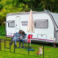 16 Panel 24/32/40 Inches Height Dog Playpen with Lock and Large Door-24 inches - Pet Gate
