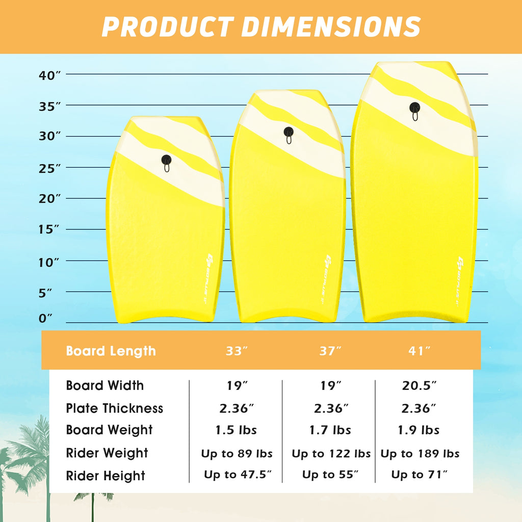 Lightweight Bodyboard Surfing with EPS Core Boarding-S