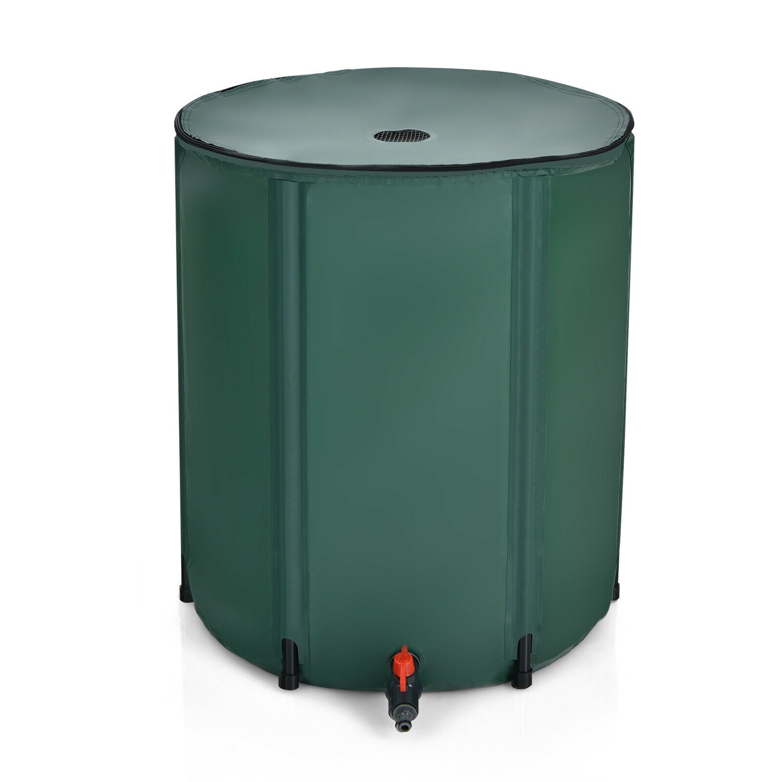 Collecteur d'eau pliable de 60 gallons pour baril de pluie