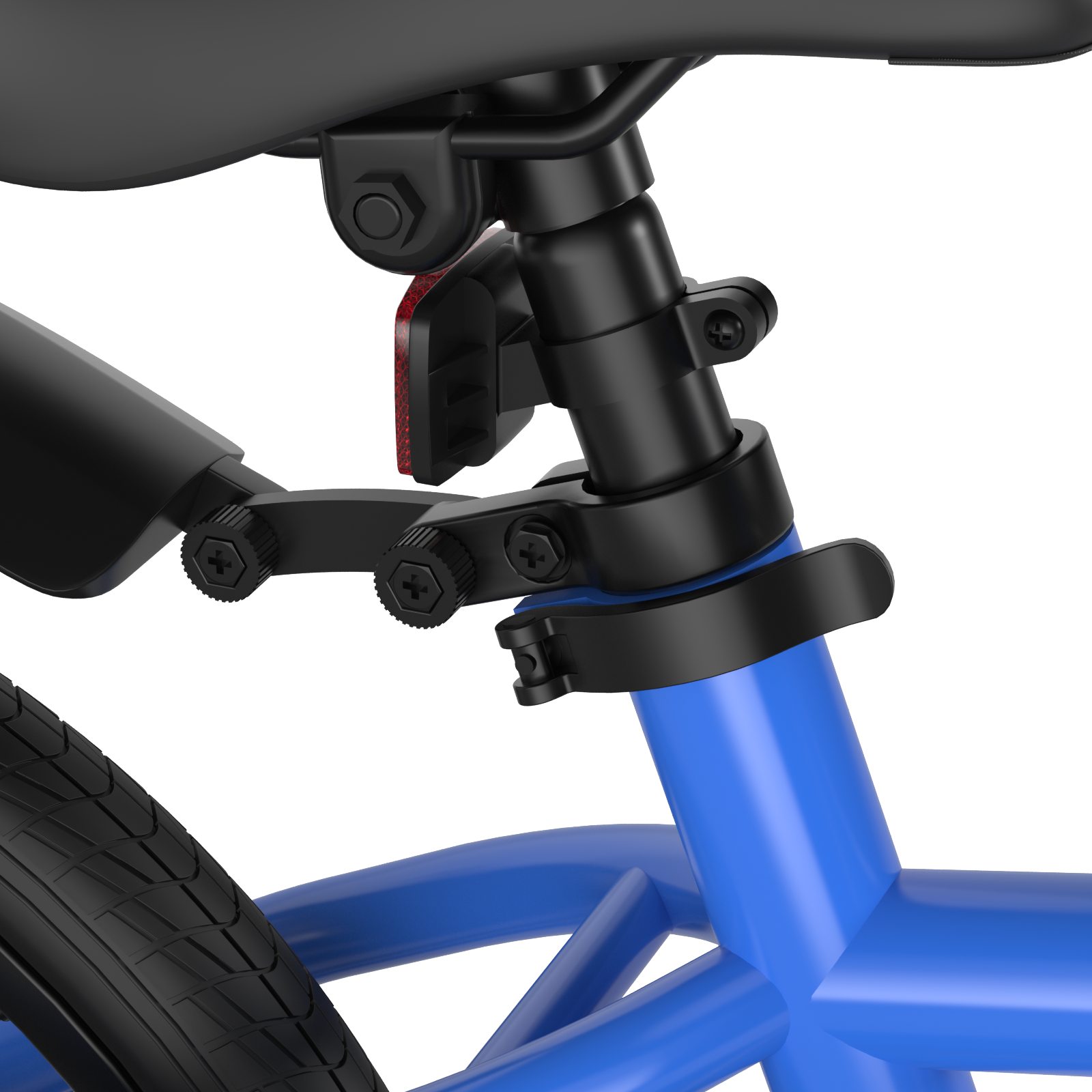 18 Feet Kids Bike with Removable Training Wheels-Blue