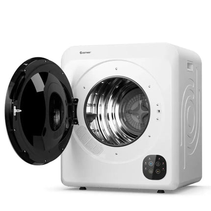 1700W Electric Dryer Portable Tumble Dryer with Steel Tub Costway