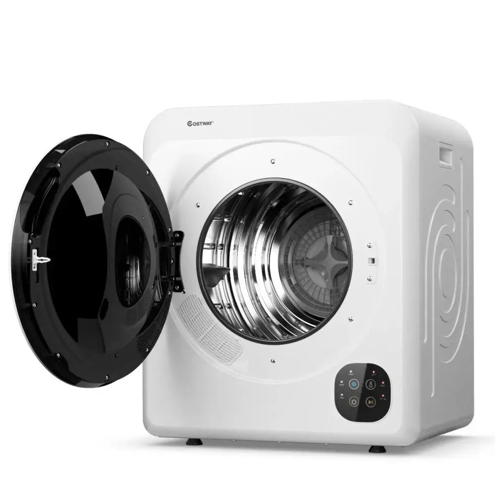 1700W Electric Dryer Portable Tumble Dryer with Steel Tub Costway