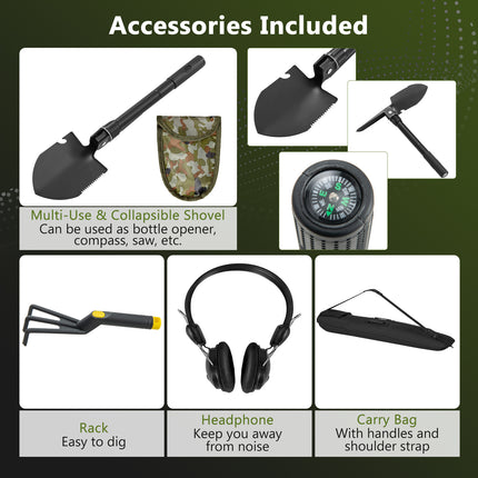 High Accuracy Waterproof Search Coil Metal Detector