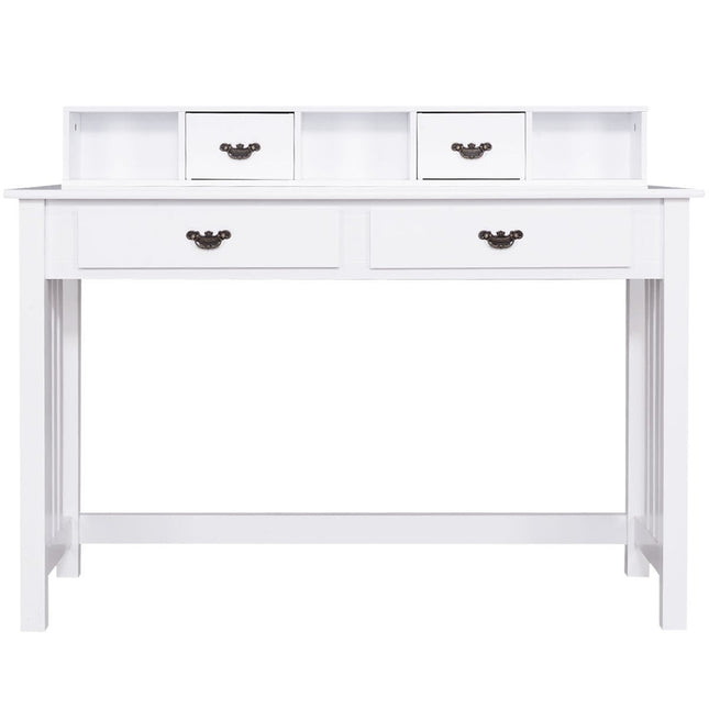 Home Office Writing Mission Computer Desk with 4-Drawer