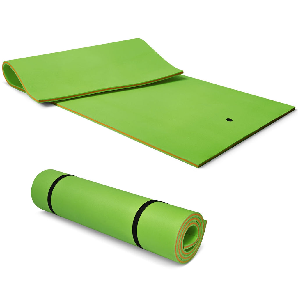 12‘x 6‘3 Layer Floating Water Pad-Green