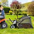 48 Inch Tow-Behind Lawn Sweeper with 26/27 Cu.FT Hopper Bag