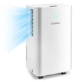 1750 Sq. Ft 32 Pints Dehumidifier with Auto Defrost and 24H Timer Drain Hose-White - White - Dehumidifiers