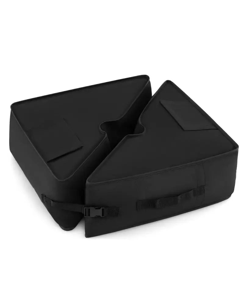 18.5’’ Square Umbrella Base Weight with Weatherproof Fabric-Black - Black - Outdoor Umbrella Bases