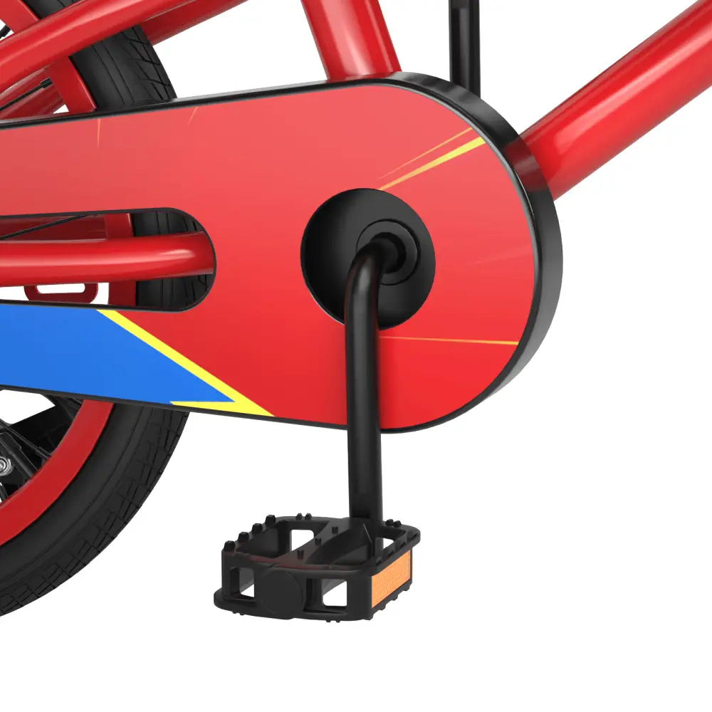 18 Feet Kids Bike with Removable Training Wheels - Red - Oasis Home Essentials