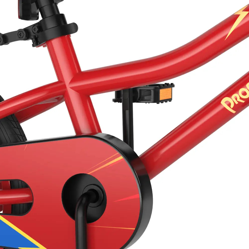 18 Feet Kids Bike with Removable Training Wheels - Red - Oasis Home Essentials