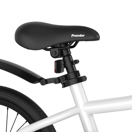 18 Feet Kids Bike with Removable Training Wheels - White - Oasis Home Essentials