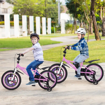18 Inch Kids Bike for 4 - 8 Years Old Sport Bicycle with Adjustable Handlebar and Saddle - 18 inches - Oasis Home Essentials