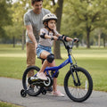 18-Inch Kids Bike with Removable Training Wheels Navy - Brave Hero - Navy - Kids Bike