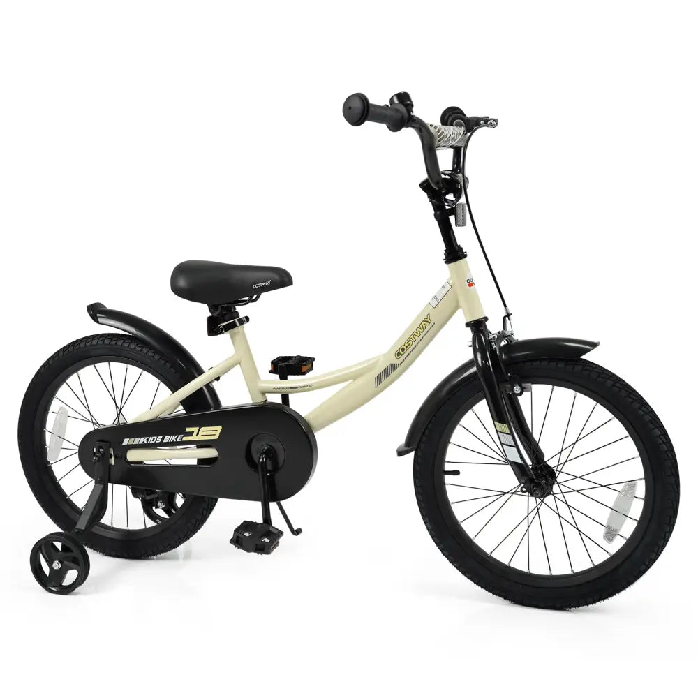 18 Inches Kids Bike Sport Bicycle with Removable Training Wheels - Kids Bike