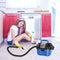 18V Wet Dry Vacuum 2.7 Gal 4 Peak HP Cordless Shop Vac 2.0 AH Battery - Blue - Oasis Home Essentials