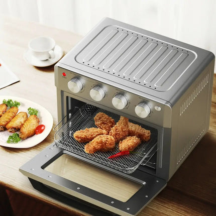 19 Qt Dehydrate Convection Air Fryer Toaster Oven with 5 Accessories - Oasis Home Essentials