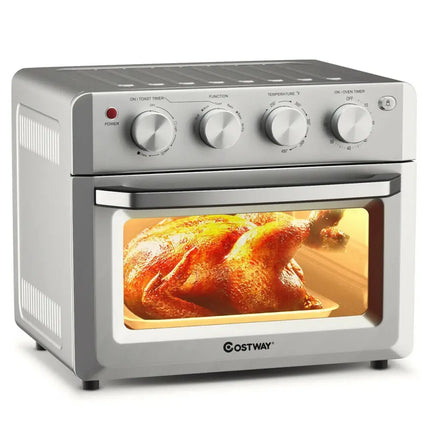 19 Qt Dehydrate Convection Air Fryer Toaster Oven with 5 Accessories - Oasis Home Essentials