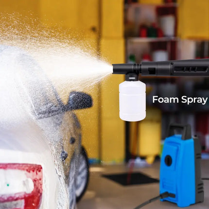 1900 PSI 1.8 GPM Electric Pressure Washer with 4 Quick Connect Nozzles-Blue - Blue - Pressure Washers