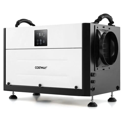 192 Pint Crawl Space Dehumidifier with 3 Modes and 24H Timer-White - White - Dehumidifiers
