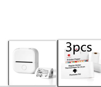 Portable Mini Thermal Label Printer Home Photo Printer\ Printer Bluetooth-compatible Mini Label Printer Price Tag