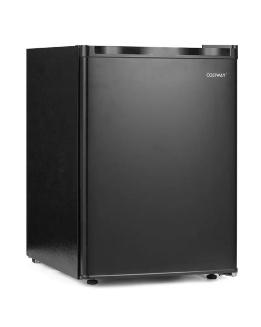 2.1 Cu.Ft Small Freezer with Reversible Single Door Energy Saving-Black - Black - Refrigerators
