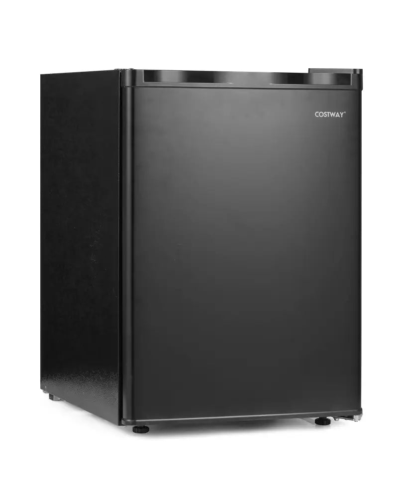 2.1 Cu.Ft Small Freezer with Reversible Single Door Energy Saving-Black - Black - Refrigerators