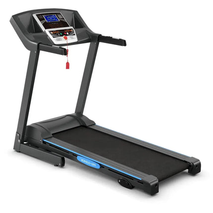 2.25 HP Folding Electric Motorized Power Treadmill Machine with LCD Display - Black - Treadmills