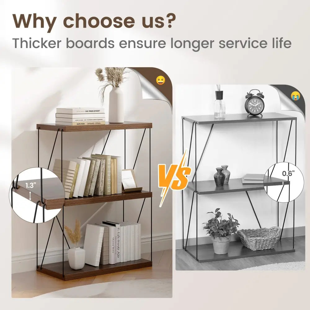 2/3/4/5-Tier Multipurpose Display Rack with Metal Frame-3-Tier Costway
