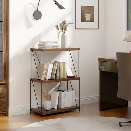 2/3/4/5-Tier Multipurpose Display Rack with Metal Frame-34 inches Costway