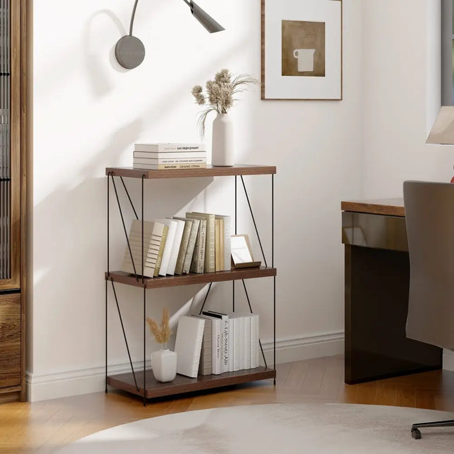 2/3/4/5-Tier Multipurpose Display Rack with Metal Frame-34 inches Costway