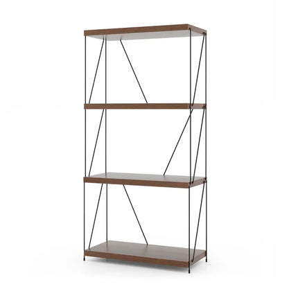 2/3/4/5-Tier Multipurpose Display Rack with Metal Frame-4-Tier Costway