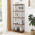 2/3/4/5-Tier Multipurpose Display Rack with Metal Frame-5-Tier Costway