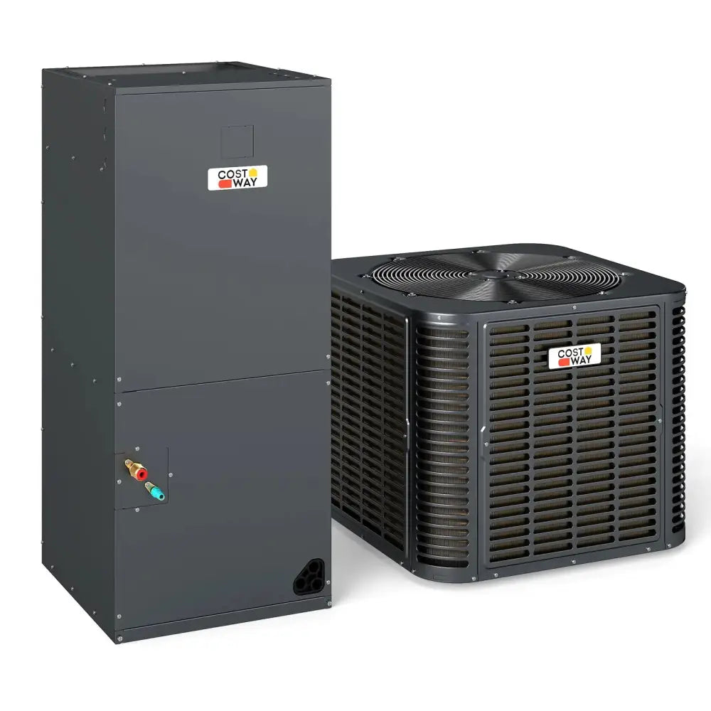 2-3 Ton 18.6-20 SEER2 Ultra-Low Temperature€‹ Heat Pump System (Operates down to -20°C) Costway