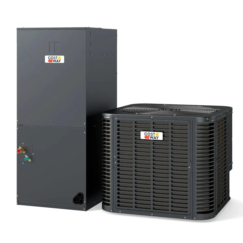 2-3 Ton 18.6-20 SEER2 Ultra-Low Temperature€‹ Heat Pump System (Operates down to -20°C) Costway