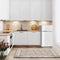 2 Doors Cold-rolled Sheet Compact Refrigerator-White - White - Refrigerators