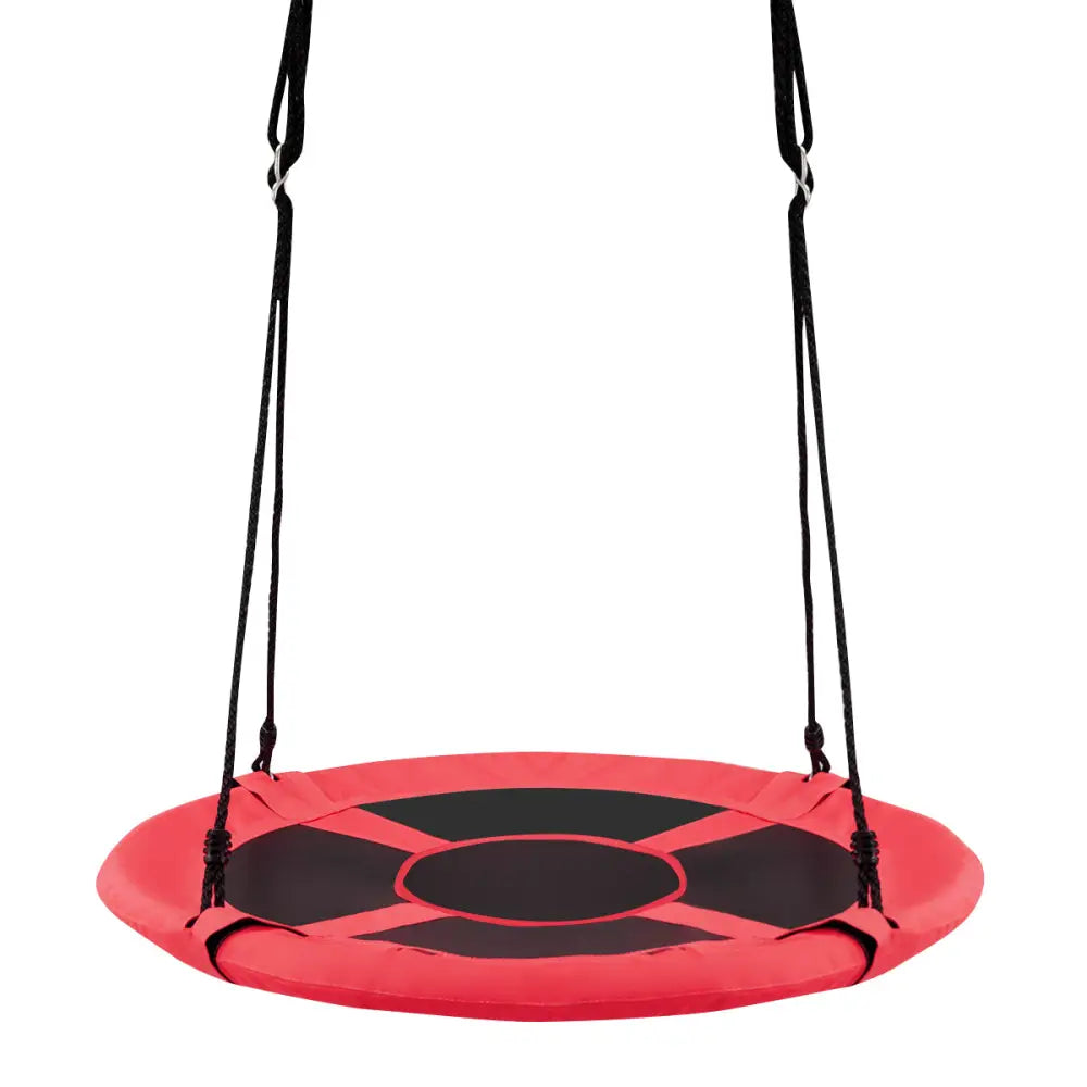 2-in-1 40 Inch Kids Hanging Chair Detachable Swing Tent Set-Orange - Orange - Swing & Playsets