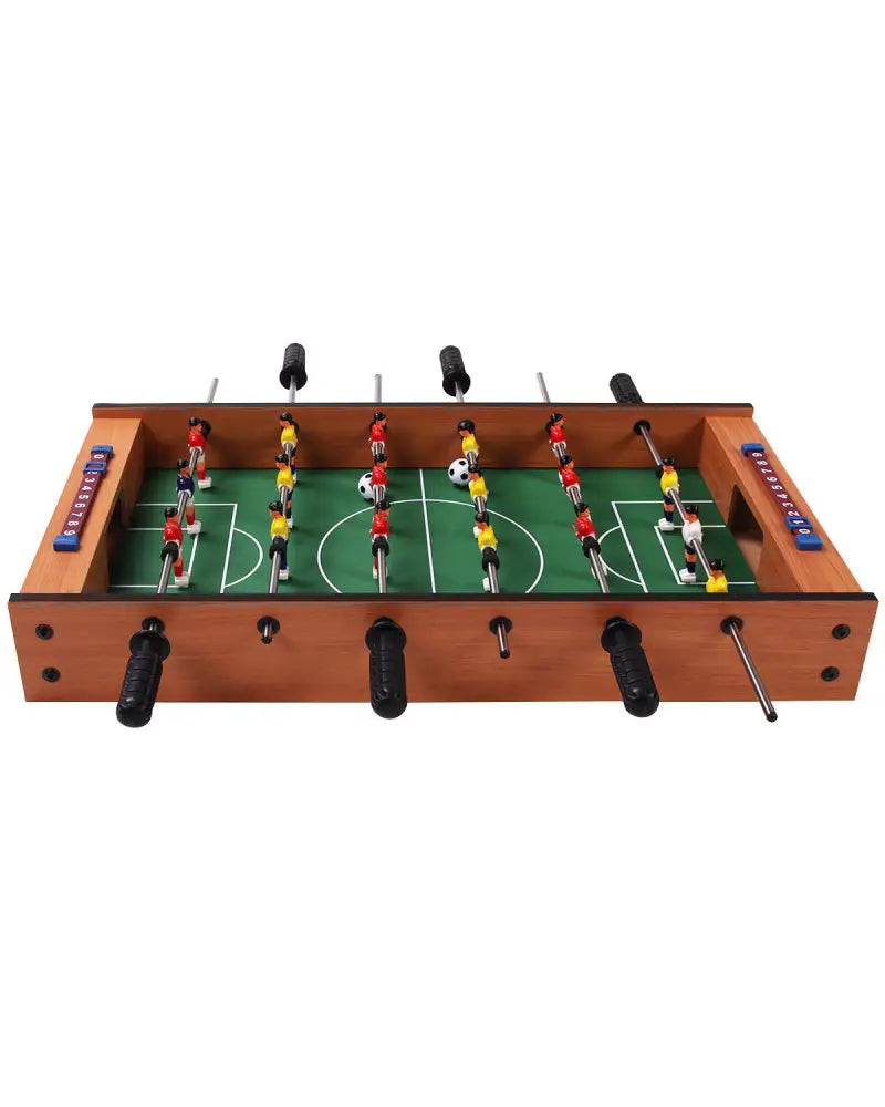 2 in 1 In/Outdoor Air Hockey Foosball Game Table - Brown - Game Room