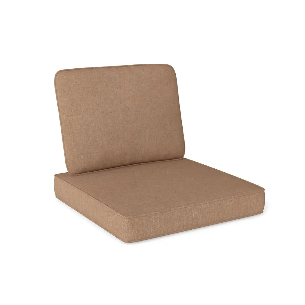 2-Pack Outdoor Patio Cushion Set with Removable Covers-Brown - Brown - Outdoor Furniture Accessories